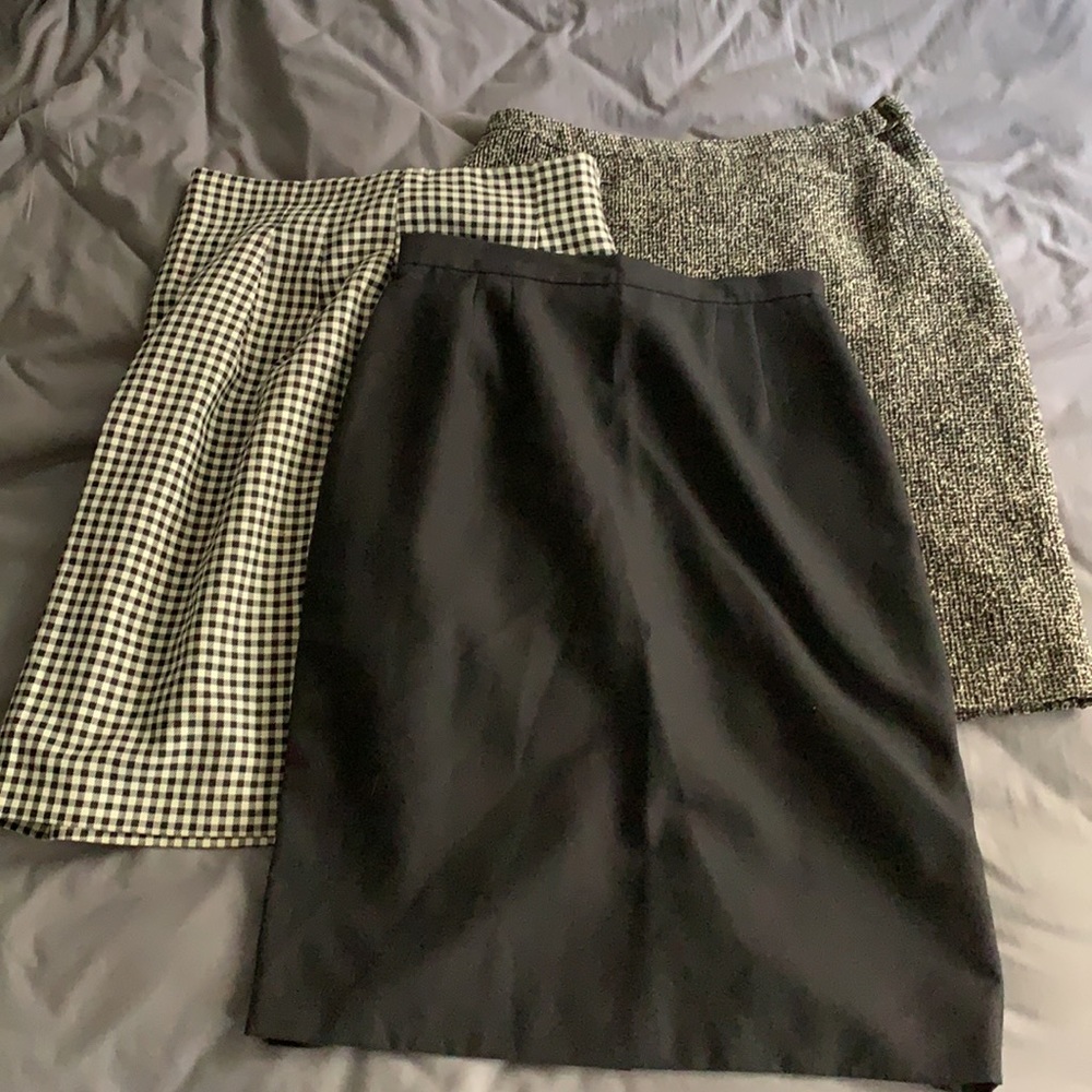 Bundle of 3 Skirts size 10 vintage value lot